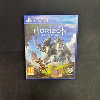 horizon zero dawn ps4 con scatola e libretti