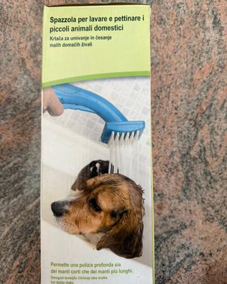 Spazzola per lavare cani
