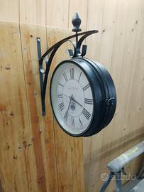 orologio da parete stile stazione 