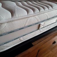 struttura letto in LEGNO - materasso e rete