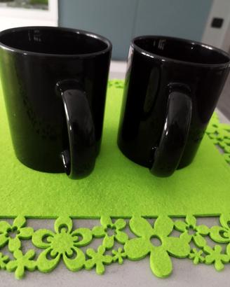 Coppia tazze nere Ikea