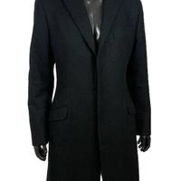 Just Cavalli Cappotto Lana Nero Uomo Tg 52