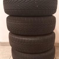 Treno ruote invernali con cerchi in ferro 165/70 R