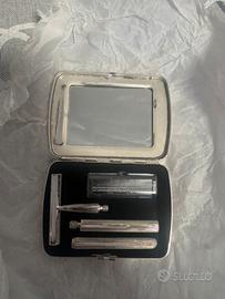Set rasoio vintage Silver Plated