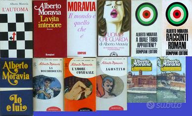 Alberto Moravia - Lotto di 25 libri