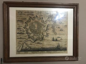 Stampa Livorno rara e antica