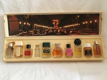 Cofanetto Profumi miniature Paris