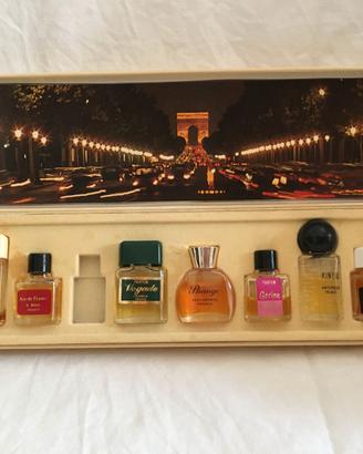 Cofanetto Profumi miniature Paris