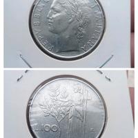 Rara 100 lire Minerva 1955 Repubblica Italiana 