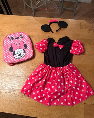 Vestito Carnevale Minnie Bimba