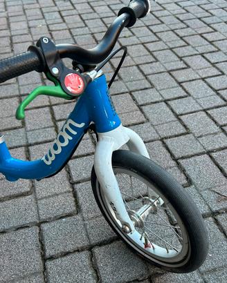 Woom 1 Bicicletta Senza Pedali 12" Blu