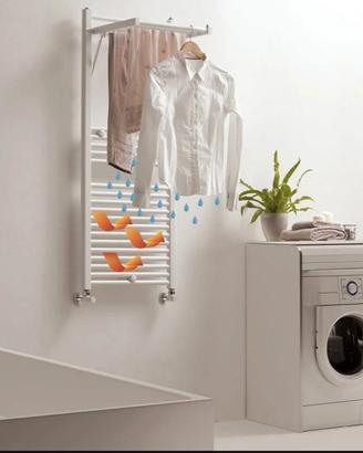 Termoarredo Deltacalor Stendy Short Bianco 865x580