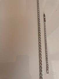 Collana e bracciale Swarovski