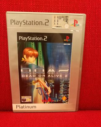 DEAD OR ALIVE 2 - PS2 PLATINUM - COMPLETO