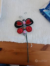 FARFALLA FATTA CON GIALDE DEL CAFFE 