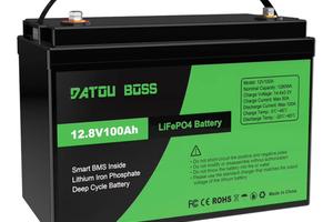 4 BATTERIE DATOUBOSS 12V 100AH LIFEPO4