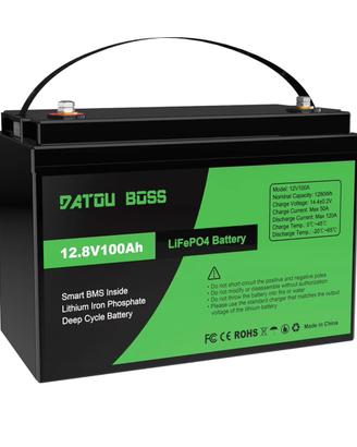 4 BATTERIE DATOUBOSS 12V 100AH LIFEPO4