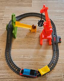 Trenino Thomas Trackmaster Cantiere della Gru