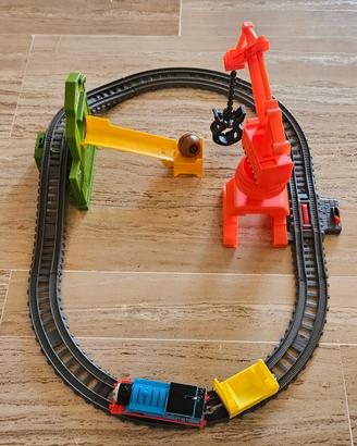 Trenino Thomas Trackmaster Cantiere della Gru