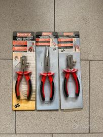 Tris Pinze Elettricista Powerfix Profi