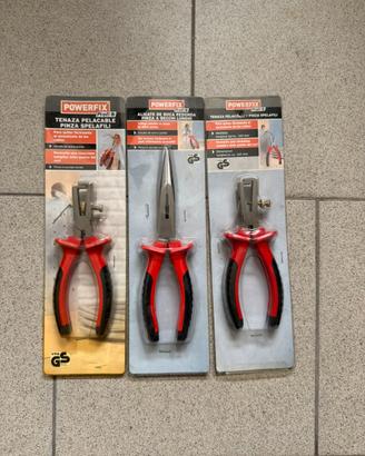 Tris Pinze Elettricista Powerfix Profi