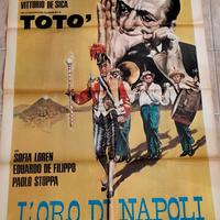 Manifesto Totò L'Oro di Napoli 