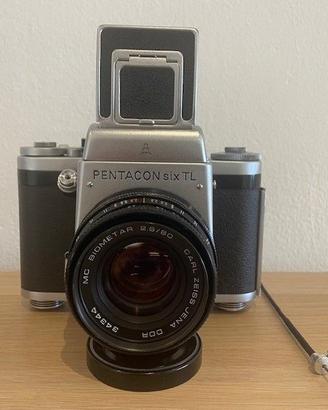 Pentacon Six TL Biometar 80mm e Scatto Flessibile
