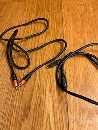 Cavo ottico + cavo coassiale audio