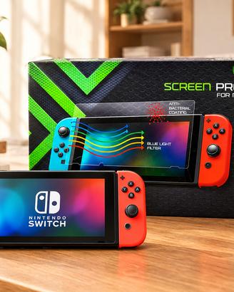 Nintendo Switch Proteggischermo Battletron 9H NUOV