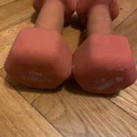 manubri rivestiti in gomma da 3kg