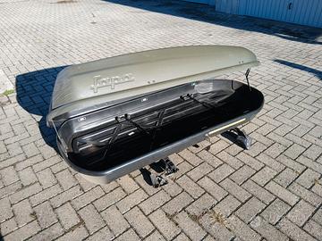 Box Tetto auto Fapa verde militare,barre incluse