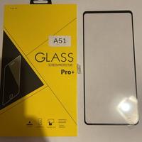 Vetro temperato e prot.lente Samsung A51/A52/A52s/