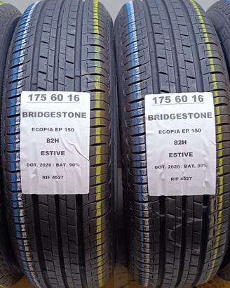 4 GOMME 175 60 16 BRIDGESTONE RIF4527