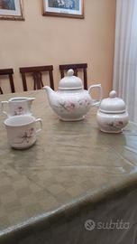 set da thè completo in porcellana bavarese 