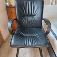 sedia ufficio in pelle