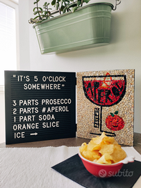 Mosaico spot pubblicitario Aperol Spritz