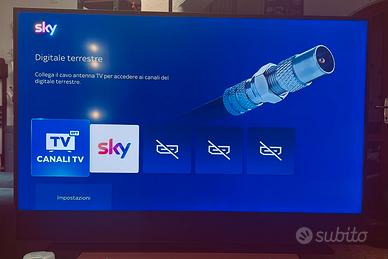 SKY GLASS 43” QLED 4K – Dolby Atmos