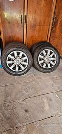 4 rote VW 17 " Hankook invernali 215/65 R17