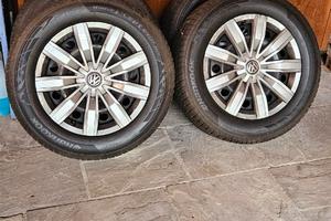 4 rote VW 17 " Hankook invernali 215/65 R17