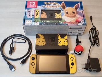 Nintendo Switch edizione Let's Go Pikachu & Eevee