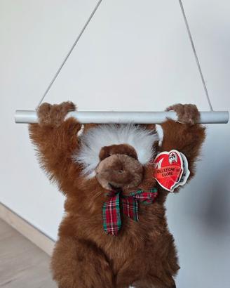 Peluche Bradipo/Scimmia TO.BI.A'S GIOCHI appendere