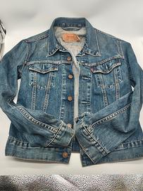 LEVIS giubbotto jeans denim taglia s