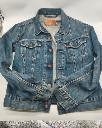 LEVIS giubbotto jeans denim taglia s