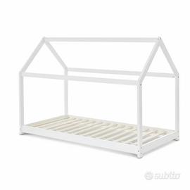 Letto montessoriano Montessori  a casetta 90x200