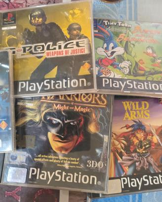 Giochi ps1 tutti originali