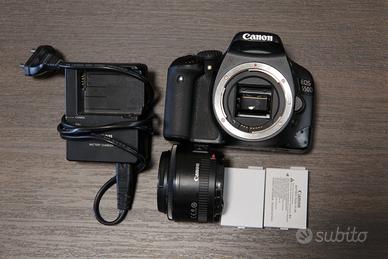 Fotocamera Canon EOS 550D + obiettivo