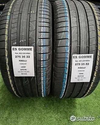 2 gomme 275 35 22 PIRELLI RIF933