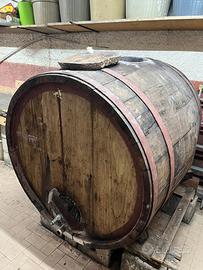 Botte ultracentenaria in castagno 11 quintali