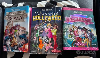 Tre libri di Tea Stilton per bambini
