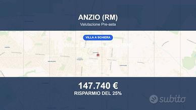 Immobile in asta di 163 m² con box auto a Anzio